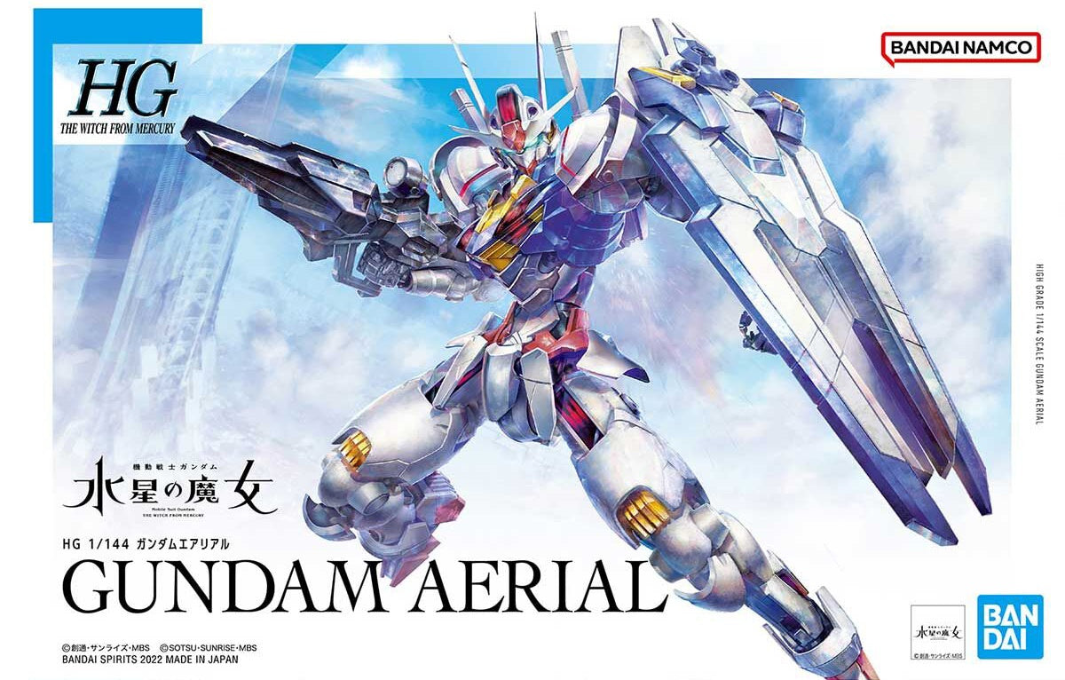 PART - 1/144 HGTWFM 03 Gundam Aerial (The Witch from Mercury) - Runners & Stickers