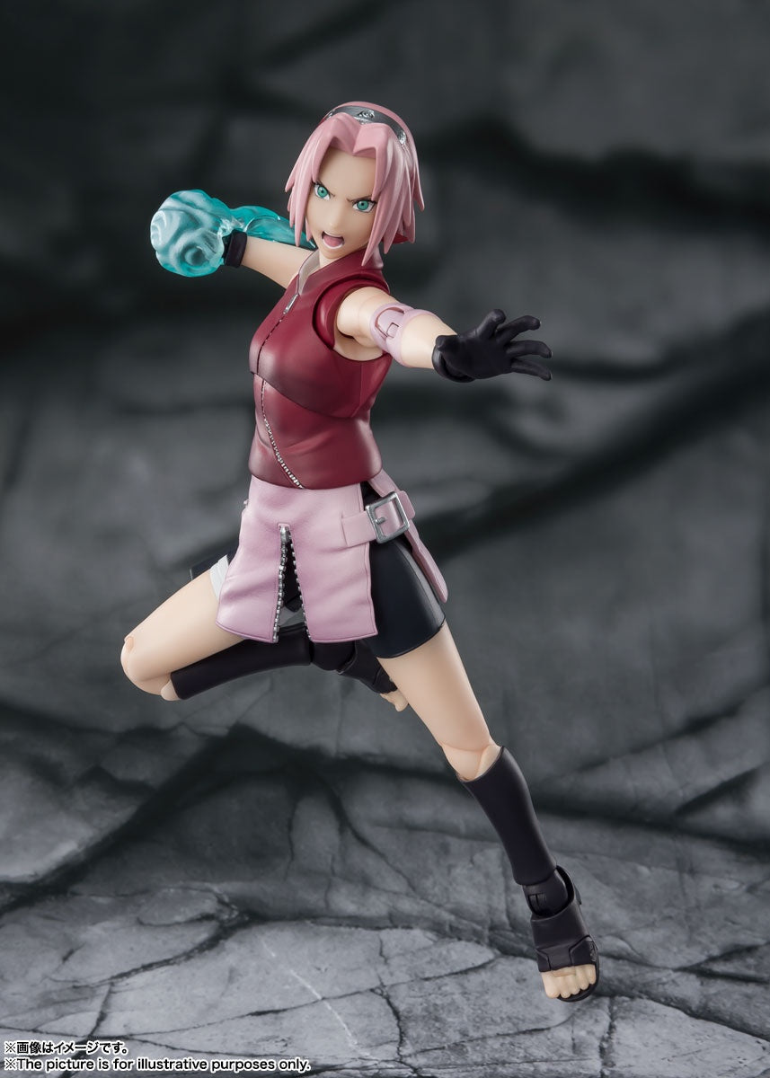 Bandai Tamashii Naruto Sakura Haruno SHF Action Figure