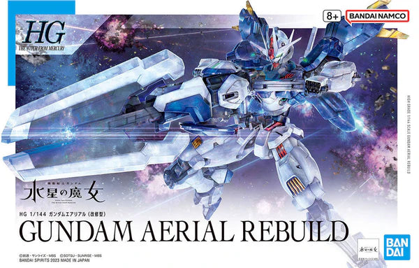 PART - 1/144 HGTWFM 19 Gundam Aerial Rebuild (The Witch from Mercury) - Runners & Stickers
