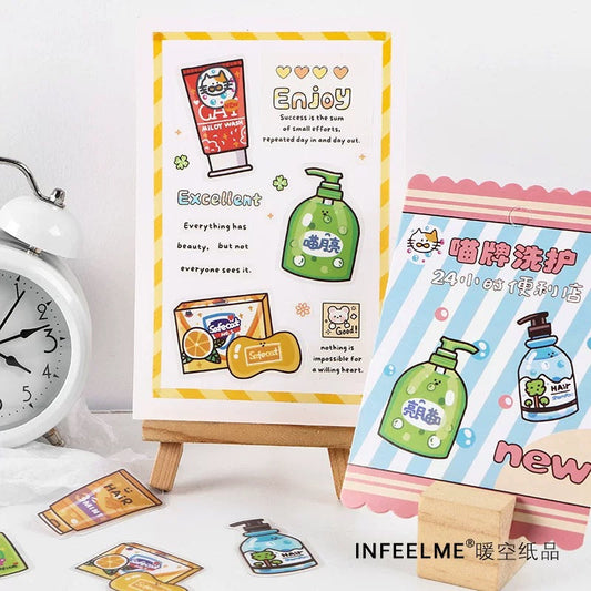 Infeel.Me 24/7 Mini Mart Stickers (40 pieces)