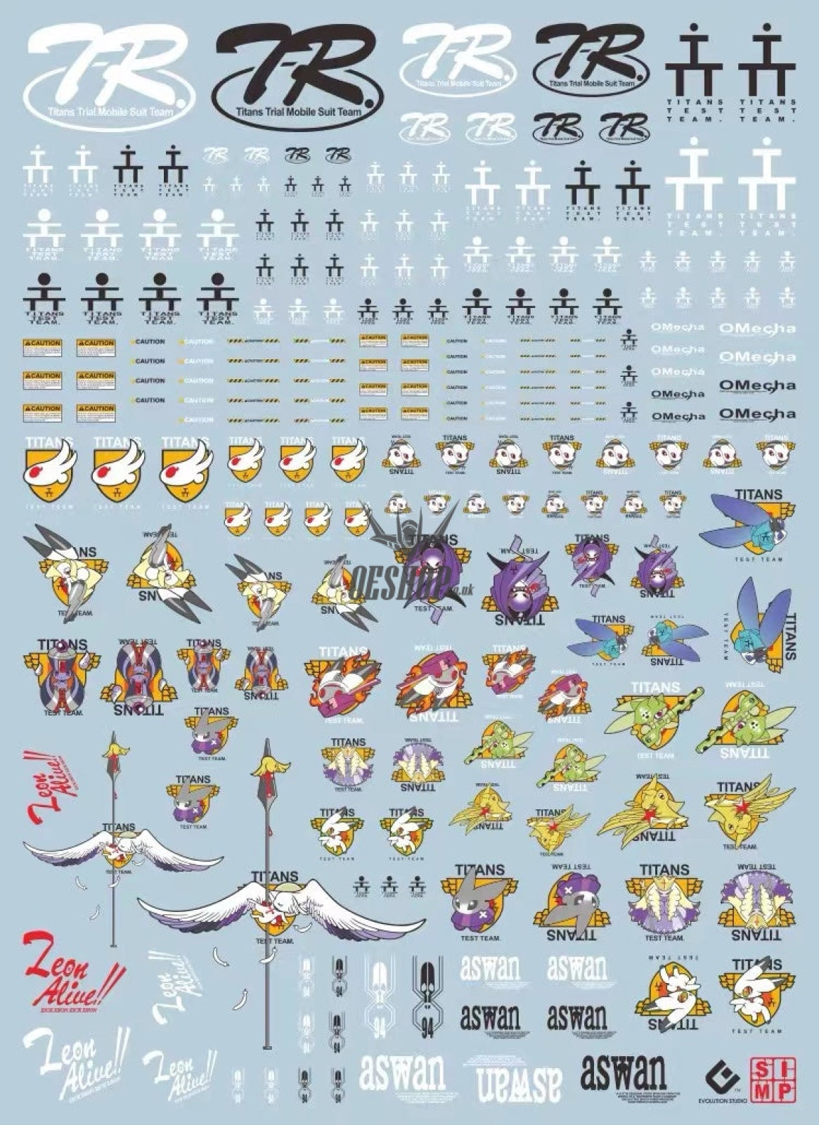 Copy Of Evo - Sp-Smn1 System Marking Evolution Studio Decals