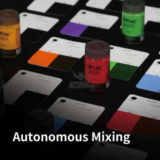 Dspiae Cc-01 Model Paint Colour Test Card