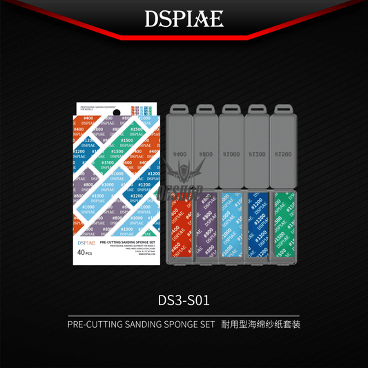 Dspiae Dsp Reusable Abrasive Sandpaper Sanding Tools