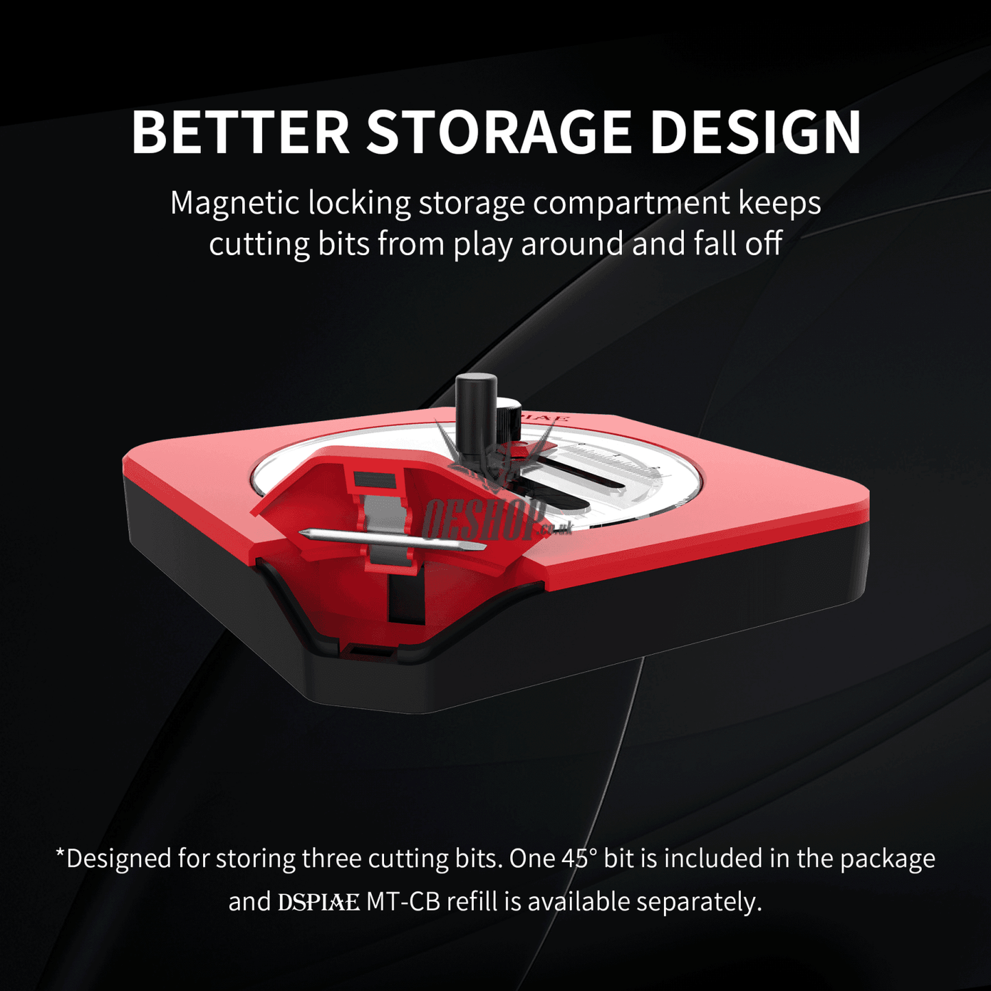 Dspiae Pt-C Integral Stepless Circular Cutter Professional Tools