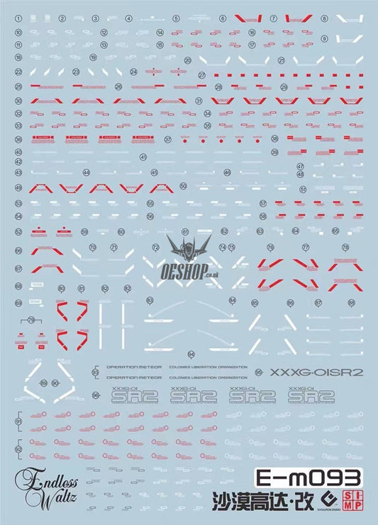 Evo - E-M093 (Uv) Mg Sandrock Kai Ew Evolution Studio Decals
