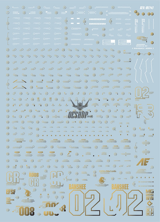 Evo - E-Mg154 (Gilding) Mg Banshee Ver.ka Evolution Studio Decals