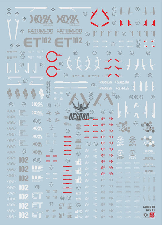 Evo - E-Mg195 (Uv) Mg Justice Evolution Studio Decals