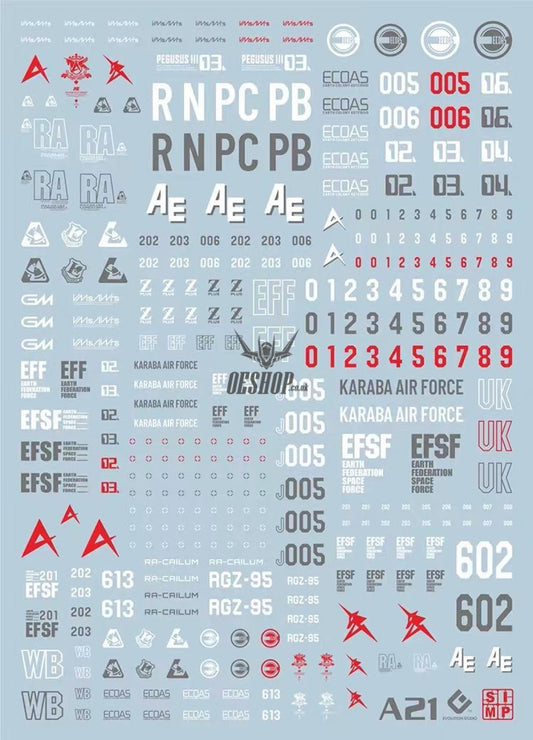 Evo - Sp-Al (Uv) Amuro Ray(Collection) Evolution Studio Decals