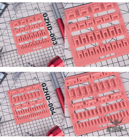 HobbyMio GZ Studio HD Series High-Definition Detail-Up 3D Print Model Kits Parts - Model Kits Accessories