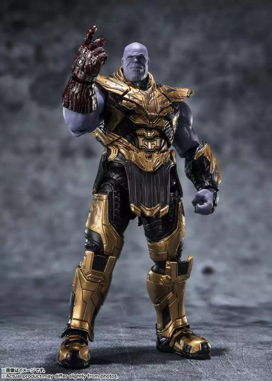 Bandai Tamashii Marvel Avengers Thanos (5 Years Later Edition) SHF Action Figure