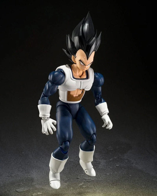 Bandai Tamashii SHF Dragon Ball Vegeta (Old Battle Clothes) SHF Action Figure