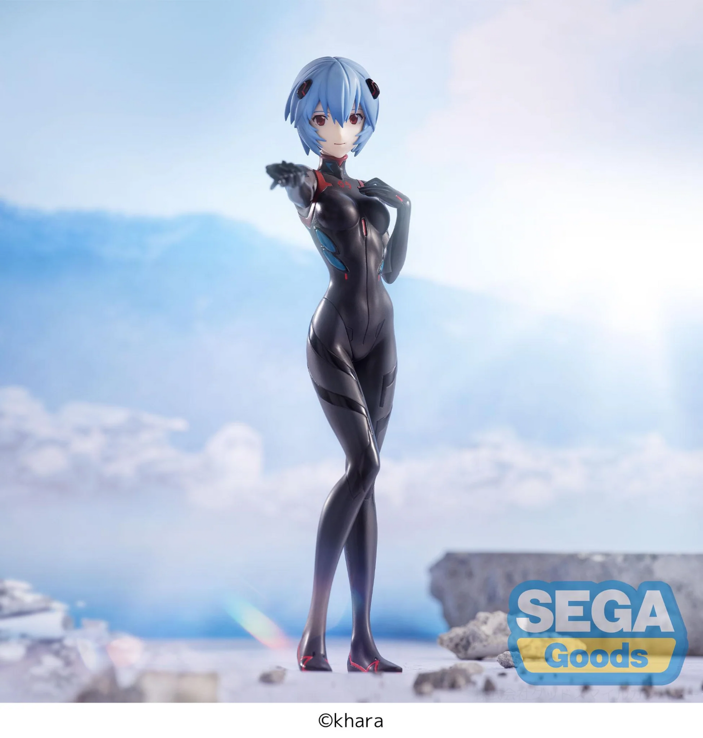 Sega Evangelion 3.0+ 1.0 Thrice Upon A Time Figurine PVC Spm Rei Ayanami Neon Genesis