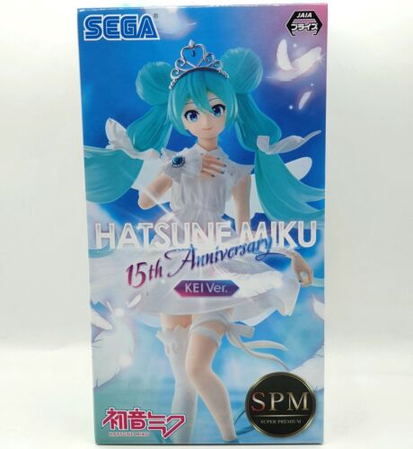 Sega Hatsune Miku 15th Anniversary Kei Ver. SPM Figure 24 cm