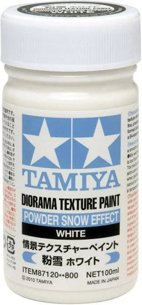 TAMIYA 87120 Textured Paint - Powder Snow White 100ml