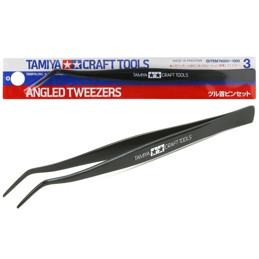 Tamiya 74003 Angled Tweezers
