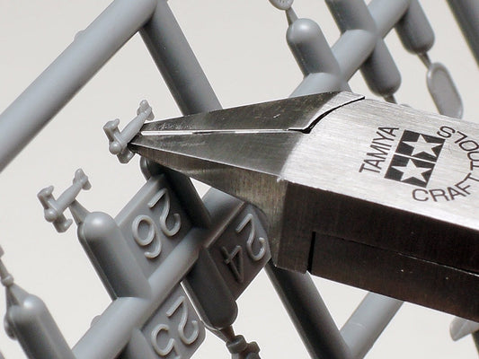 Tamiya 74123 Sharp Pointed Side Cutter / Nipper (for plastic) No.123