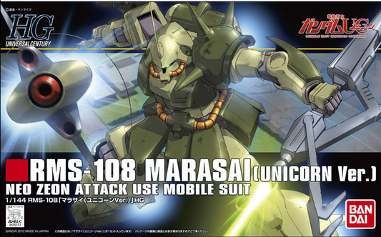 1/144 HGUC 138 RMS-108 Marasai (Unicorn Ver.)