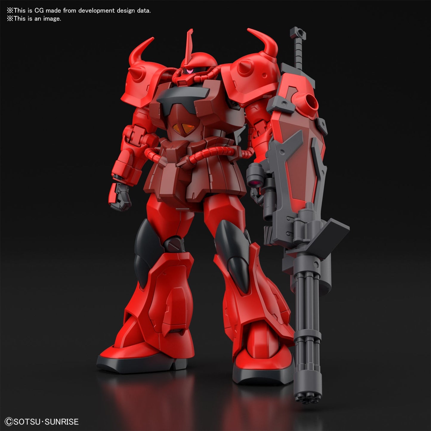 1/144 HGGBB 08 Gouf Crimson Custom Gundam Breaker Battlogue
