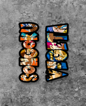 EONE Stickers Reflective Anime Waterproof Car & Glass Sticker STI0057