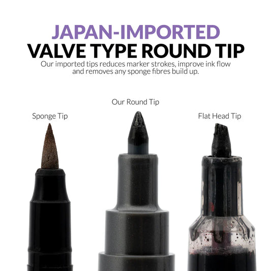 Gaahleri Metallic Series Markers x2 Red Copper