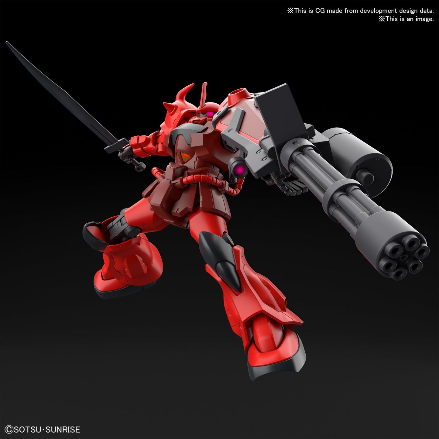 1/144 HGGBB 08 Gouf Crimson Custom Gundam Breaker Battlogue