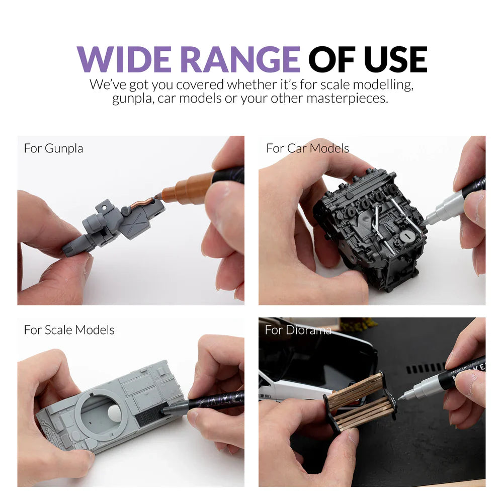 Gaahleri Metallic Series Markers x2 Red Copper