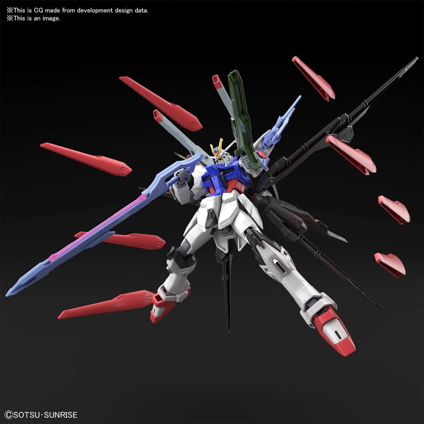 1/144 HGGBB 03 Gundam Perfect Strike Freedom Gundam Breaker Battlogue