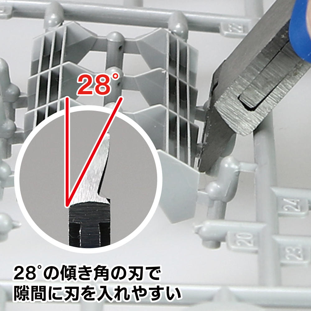 GodHand Craft Grip Series Plastic Nipper GH-CPN-120