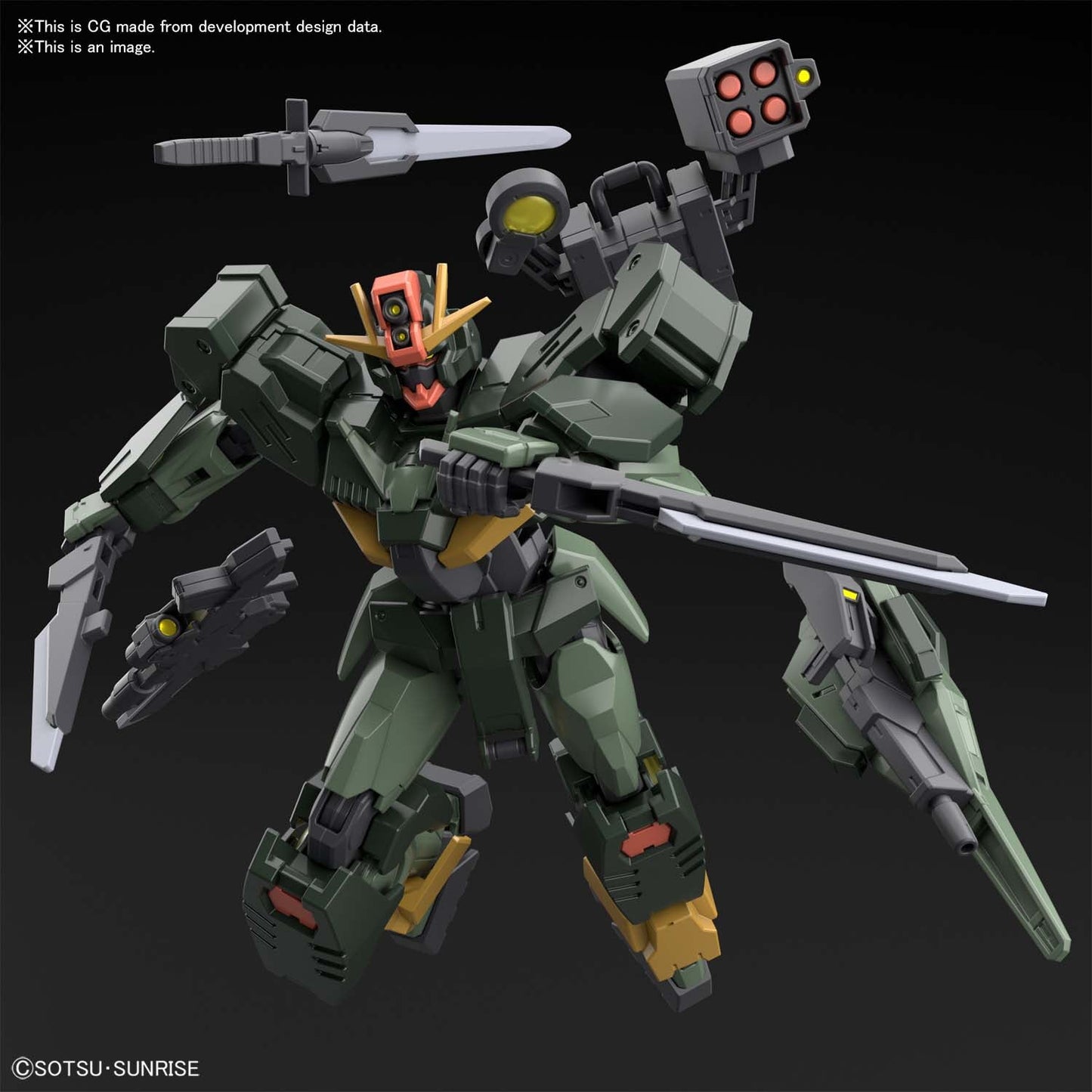1/144 HGGBB 05 Gundam 00 Command QAN[T] Gundam Breaker Battlogue