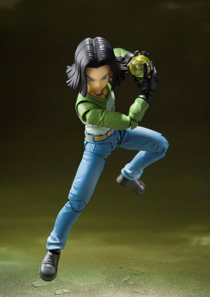 Bandai Tamashii Nations S.H. Figuarts Dragon Ball Super Android 17 Action Figure