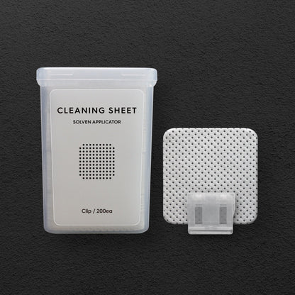 Gunprimer Cleaning Sheet 200ea with Holiding Clip CS-C-200