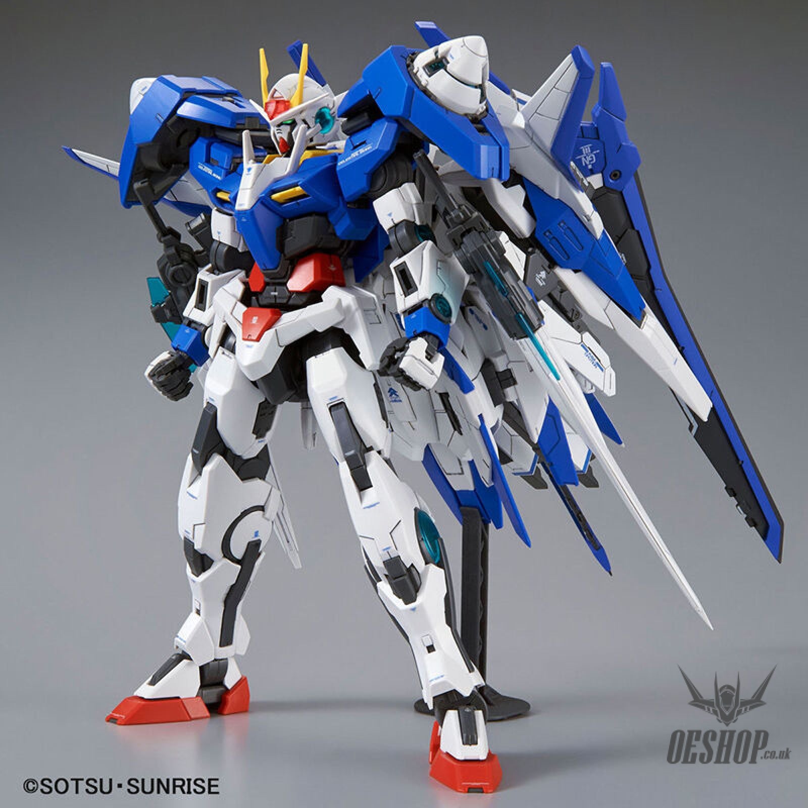 1/100 MG GN-0000 + GNR-010/XN Gundam XN RAISER Scale Model Kits