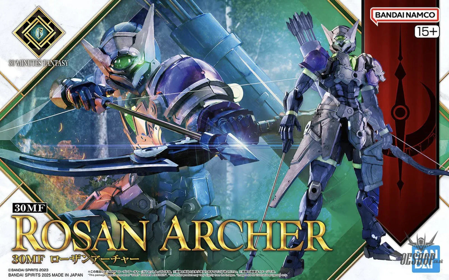 1/144 30 Minutes Fantasy 30MF 08 Rozan Archer Scale Model Kits