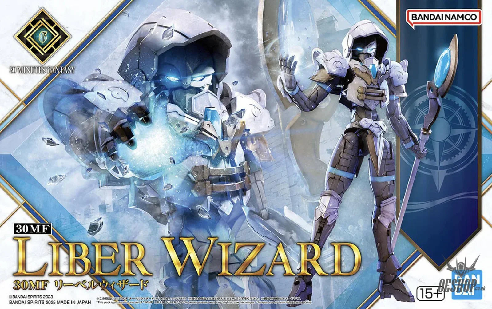 1/144 30 Minutes Fantasy 30MF Liber Wizard Scale Model Kits