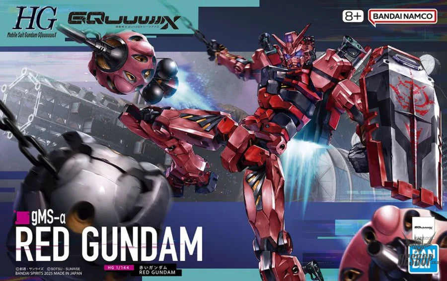 PART - 1/144 HG GQuuuuuuX Red Gundam - Runners & Stickers