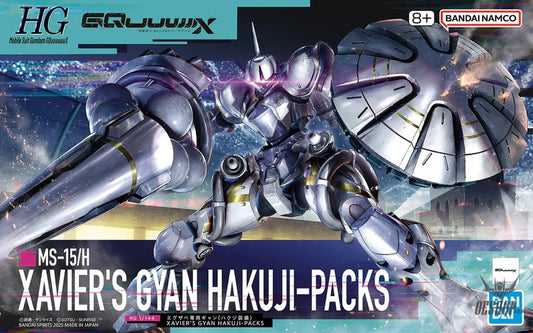 PART - 1/144 HG GQuuuuuuX Xavier's Gyan Hakuji-Packs - Runners & Stickers