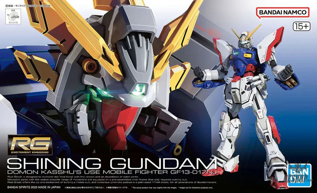 PART - 1/144 RG 42 Shining Gundam - Runner F