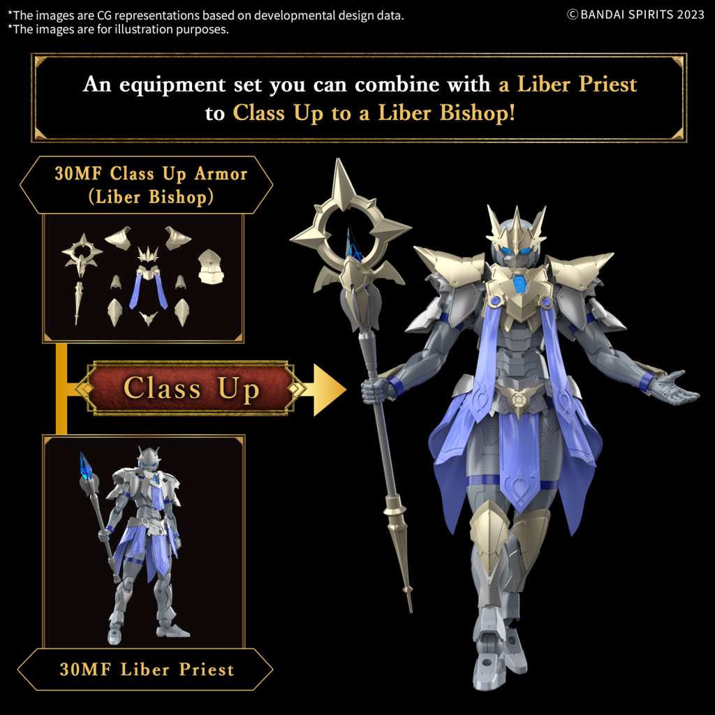 1/144 30 Minutes Fantasy 30MF 04 Liber Bishop