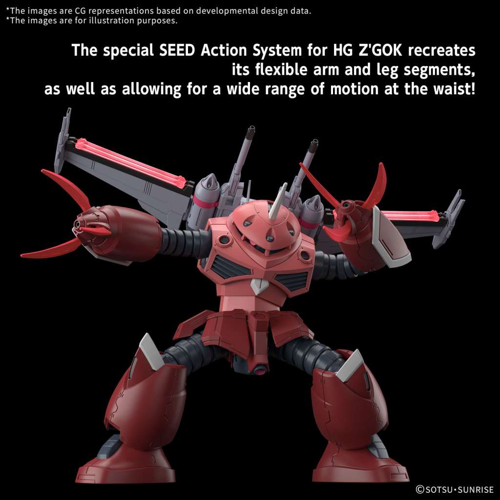 1/144 HGCE 260 Z'Gok (Mobile Suit Gundam SEED FREEDOM Ver.)
