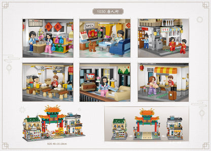 LOZ Mini Block 1030 Chinatown - 3581 Pcs Model Bricks Building Blocks