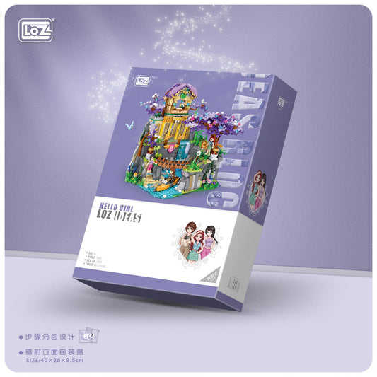 LOZ Mini Block 1038 Lost Temple - 1569 Pcs Model Bricks Building Blocks