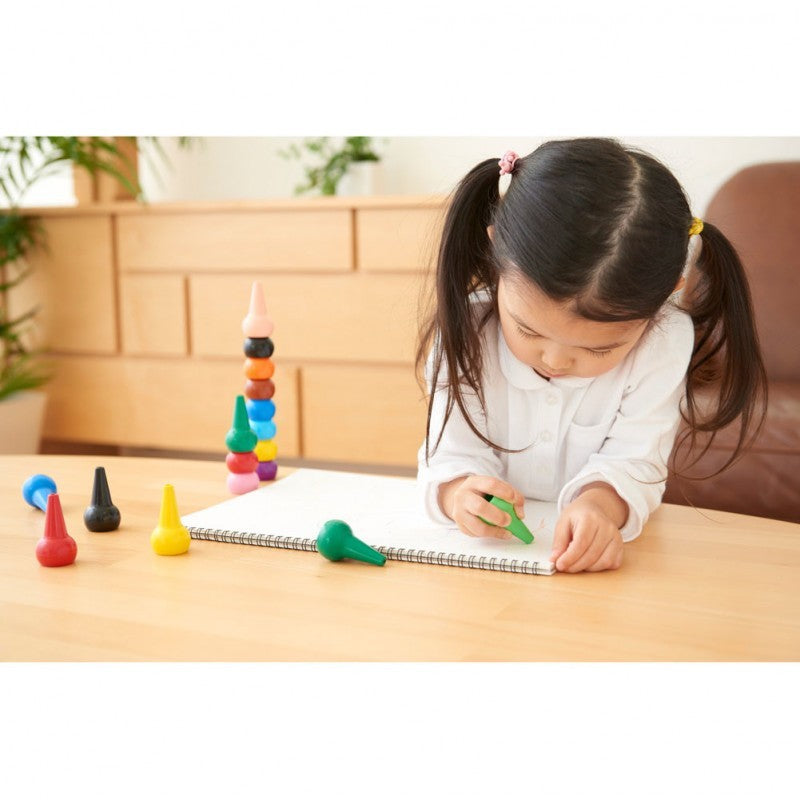 Baby Color Crayon Basic 12 Colors Aozora 14.98 OEShop
