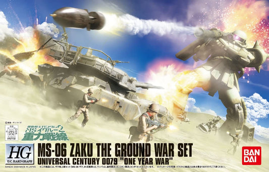 1/144 HGUC MS-06 Zaku The Ground War Set Bandai 27.99 OEShop
