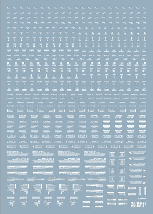 EVO 1/100 White General RB01-W Evolution Studio Decals Evolution Studio 3.49 OEShop