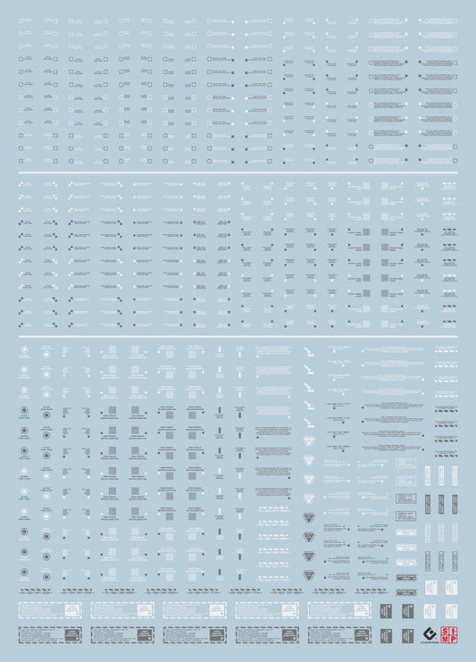 EVO 1/100 White/Dark Gray General NC05-4 Evolution Studio Decals Evolution Studio 3.49 OEShop