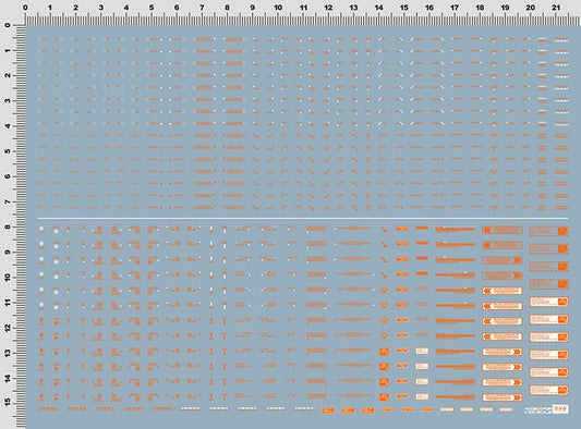 EVO 1/100 Orange General (Large) NC05-O Evolution Studio Decals Evolution Studio 4.99 OEShop