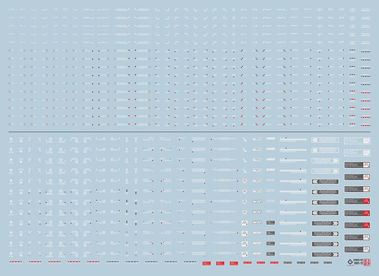 EVO 1/100 White General (Large) NC05-W Evolution Studio Decals Evolution Studio 4.99 OEShop
