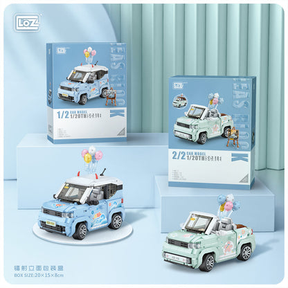 LOZ Mini Block 1132 MINI convertible 1/20 Scale - 779 Pcs Model Bricks Building Blocks