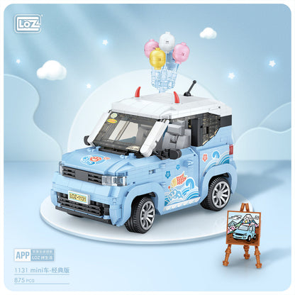 LOZ Mini Block 1131 MINI car 1/20 Scale - 875 Pcs Model Bricks Building Blocks