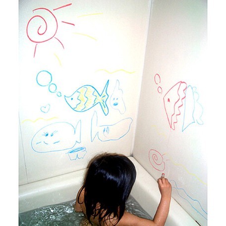 Kitpas Bath Crayons - Set of 3 Colours - Red, Yellow & Grey Kitpas 6.99 OEShop